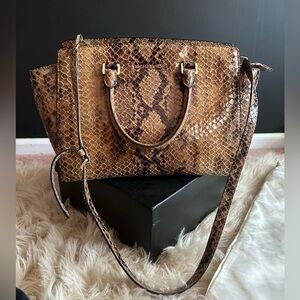 Michael Kors Large Snakeskin Tote